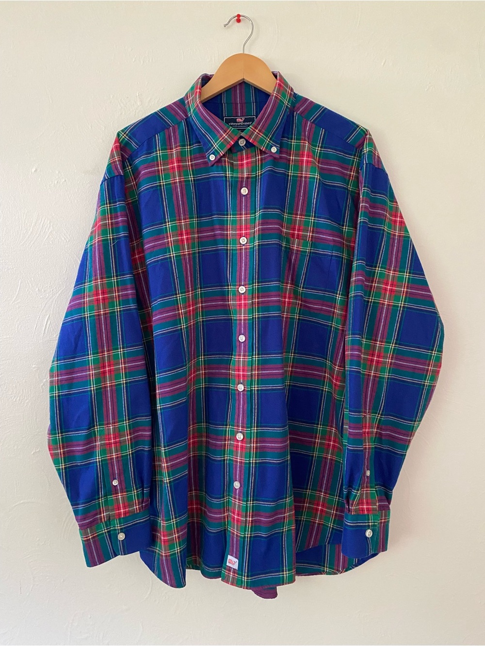Vineyard Vines Plaid Button-Down Shirt XXL
